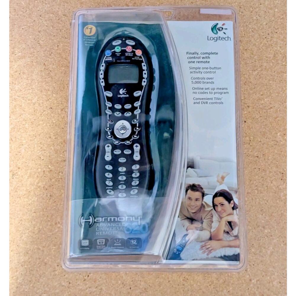 Logitech Harmony 620 Advanced Universal Remote New Sealed - Discontinued